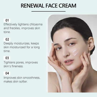 Collagen Firming Facial Cream Renewal Deep Nourish Reduce Dark Spots Freckles Brightening Smooth Skin Lifting Firming Cream