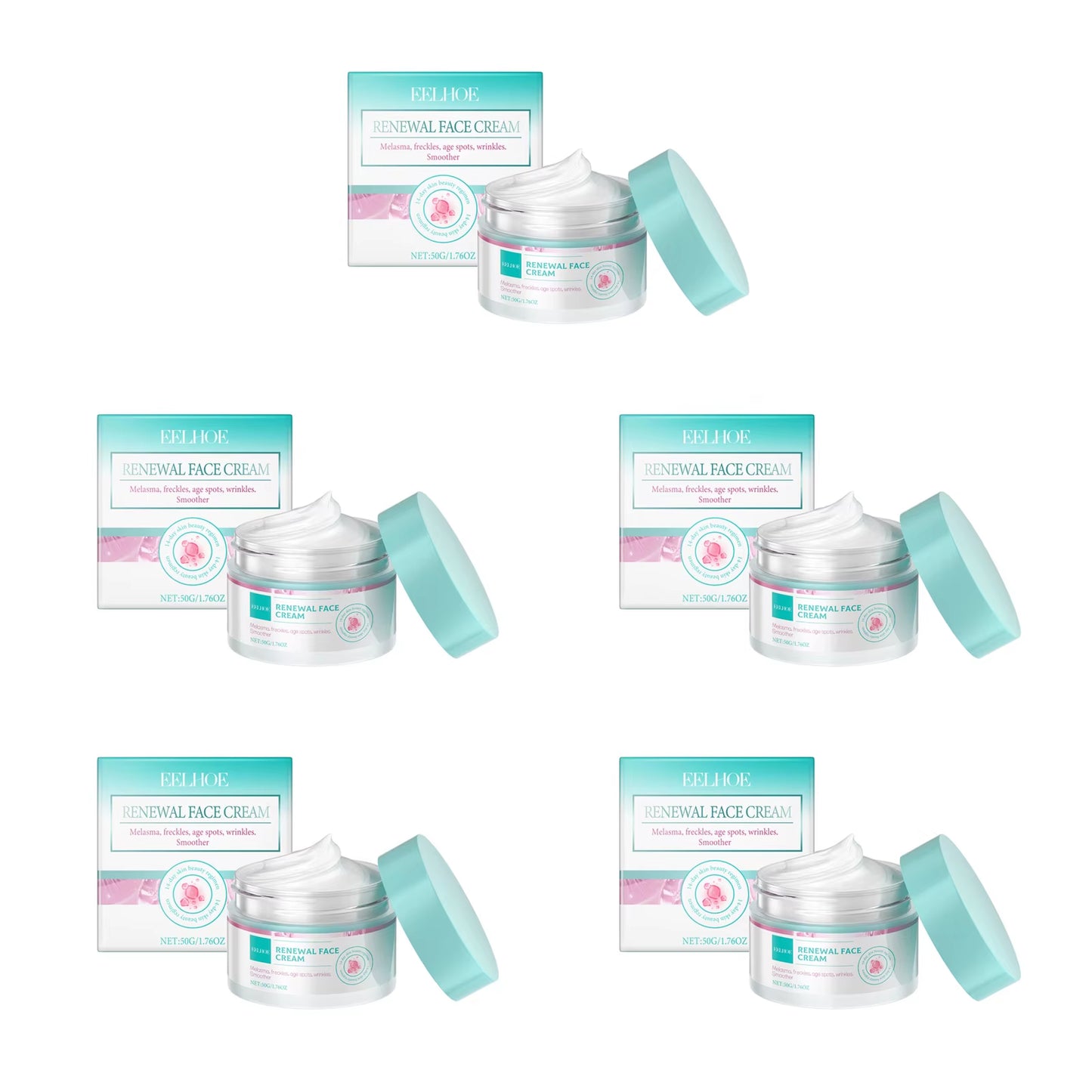 Collagen Firming Facial Cream Renewal Deep Nourish Reduce Dark Spots Freckles Brightening Smooth Skin Lifting Firming Cream